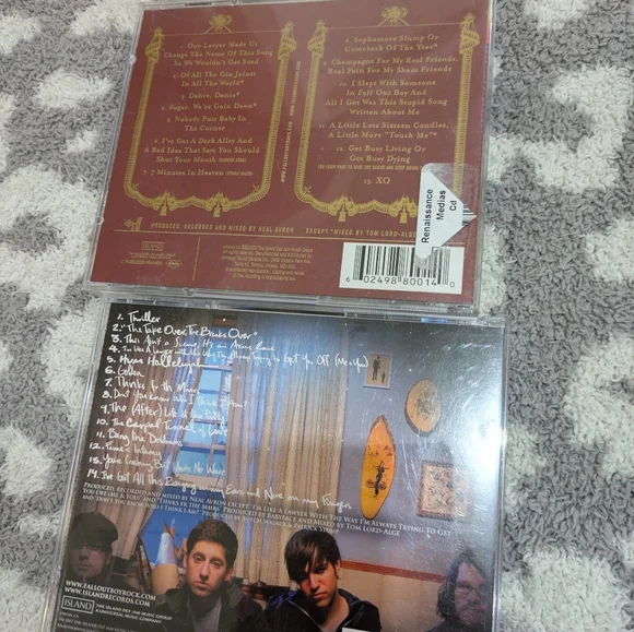 🦋5/25$ Fall Out Boy CD Collection - Picture 2 of 3